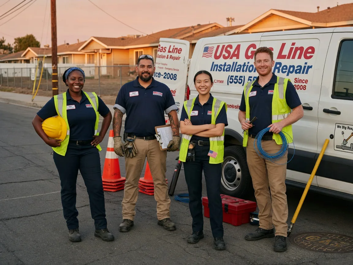 Gas Line Installation company in Taylorsville, GA
